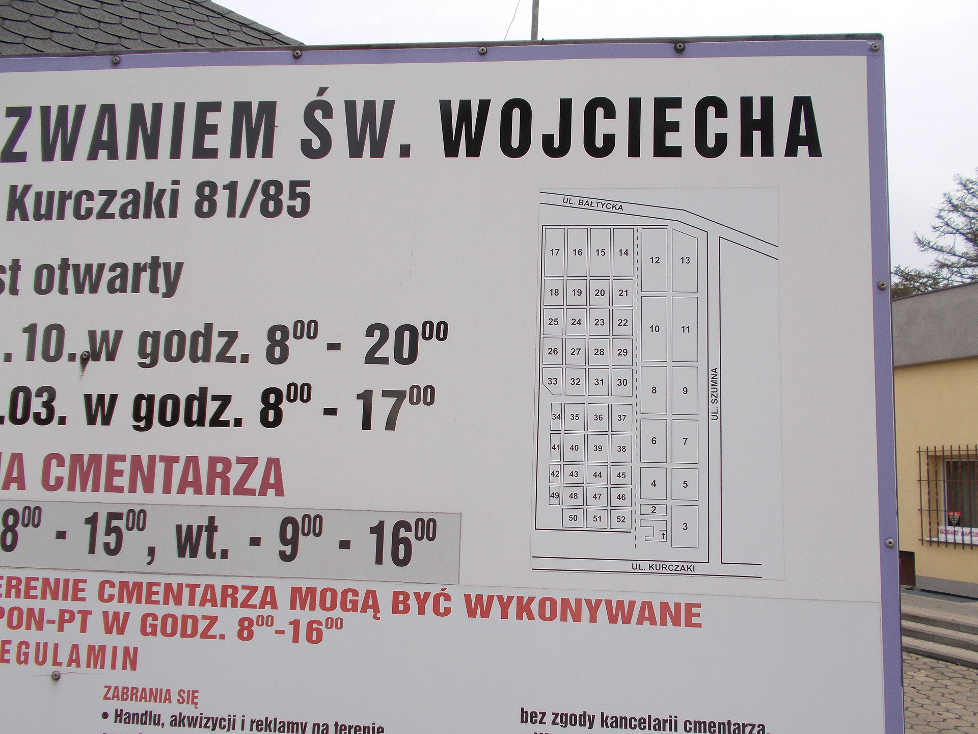 Kurczaki - pw. w. Wojciecha